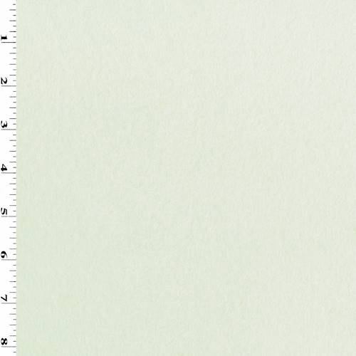 *2 YD PC--Cloudy Ivory Brushed Wool Blend Jacketing