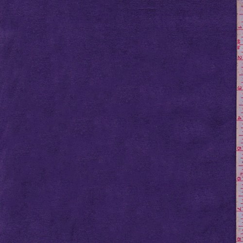 Purple Velour Knit