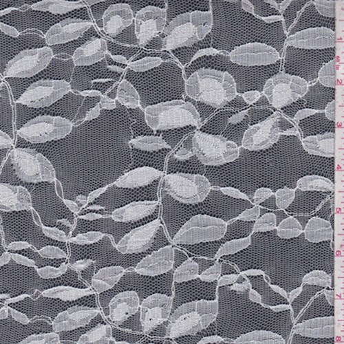 Bright White Vine Lace