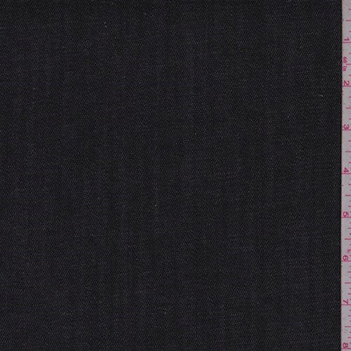 *2 3/4 YD PC--Slate Black Stretch Denim