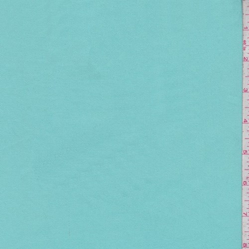 Icy Blue Cotton Stretch Twill