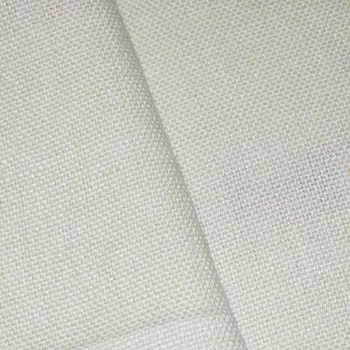 *5 7/8 YD PC -- Cream Ivory Textured Slub Linen Decorating Fabric DFW3947-X