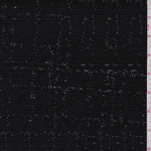 *4 YD PC--Black Boucle/Eyelash Jacketing
