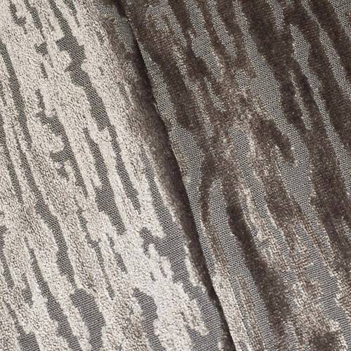 Deep Gray Abstract Texture Pile Velvet Jacquard Decor Fabric DFW59534