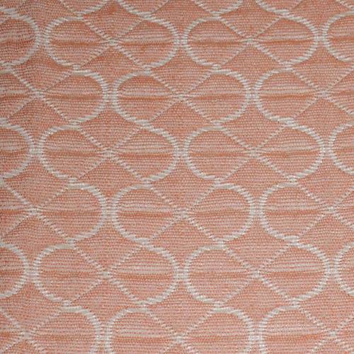 Orange/Yellow Ogee Double Cloque Decorating Fabric DFW59625