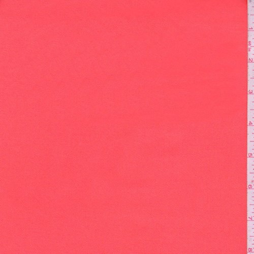 Salmon Orange Woven Cotton