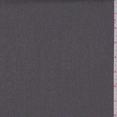 Pewter Grey Pinstripe Brushed Suiting