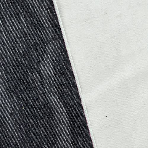 *2 YD PC--Deep Navy Blue Cotton Selvedge Denim