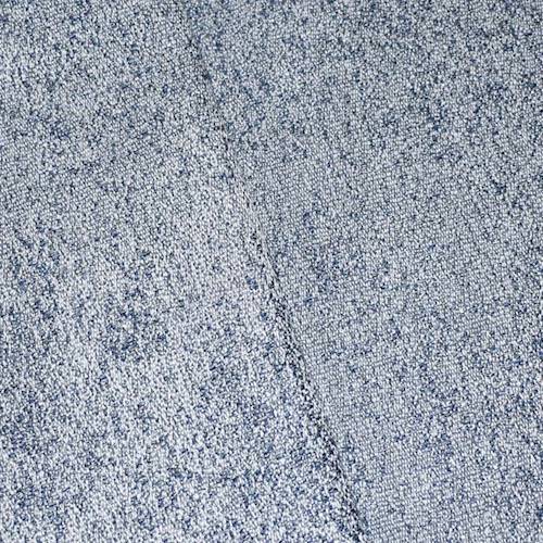 Blue/Silver Gray Indoor/Outdoor Textured Dobby Decor Fabric DFW59890