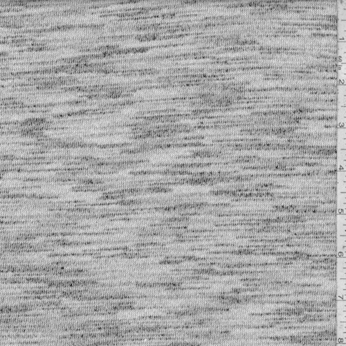 White/Charcoal Heather Sweatshirt Fleece