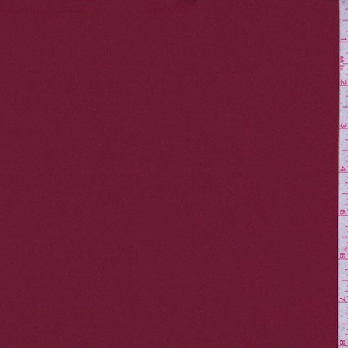 Cranberry Matte Jersey Knit