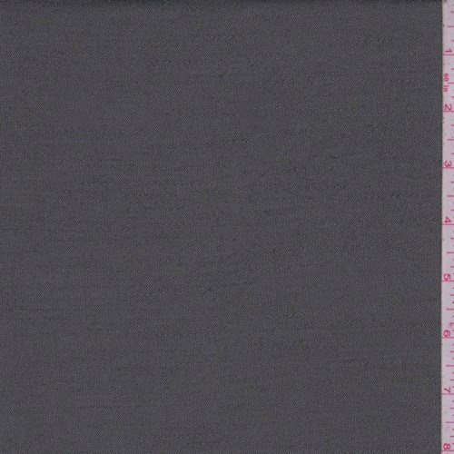 Slate/Black Striated Oxford Wool Blend Suiting