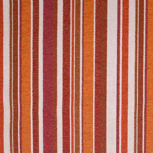 Summer Red/Multi Stripe Textured Tapestry Decorating Fabric DFW59912