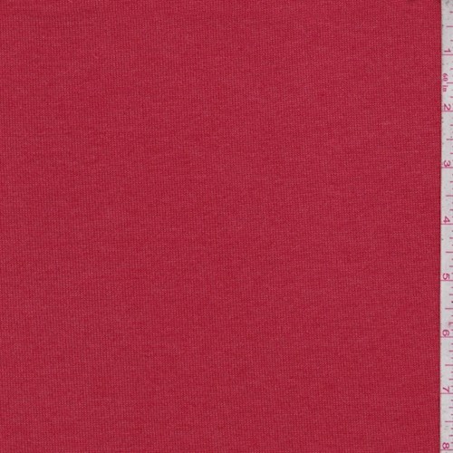 Fire Red Sweater Jersey Knit