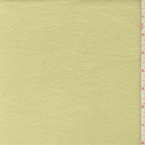 *2 YD PC--Soft Yellow Polyester Fleece