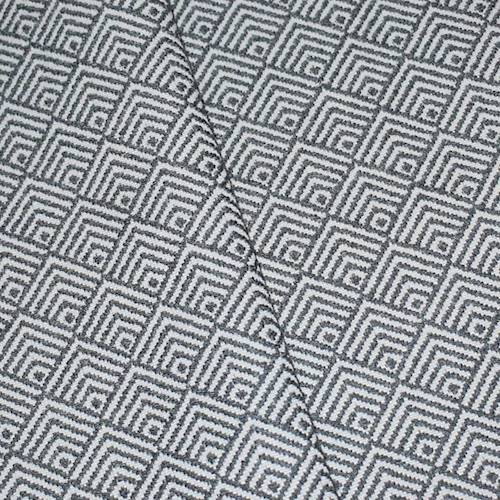 Storm Gray/White Indoor/Outdoor Diamond Scale Decor Fabric DFW59787