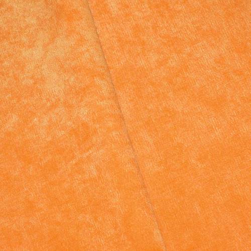Citrus Orange Low Pile Velvet Home Decorating Fabric DFW59804