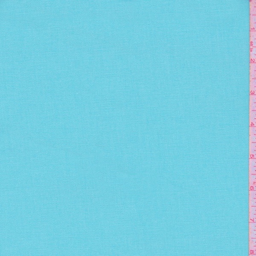 Turquoise Cotton Canvas
