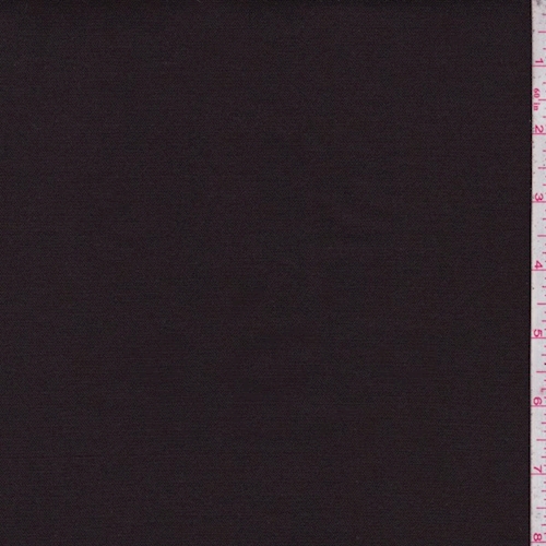 Espresso Herringbone Stripe Stretch Suiting