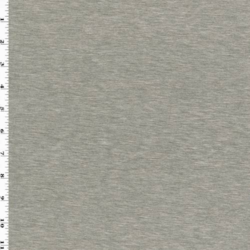 *8 3/4 YD PC--Heather Gray Jersey Knit