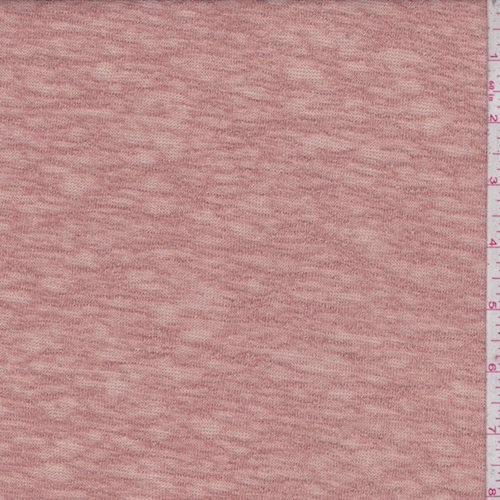 Terra Cotta Slubbed Sweater Knit