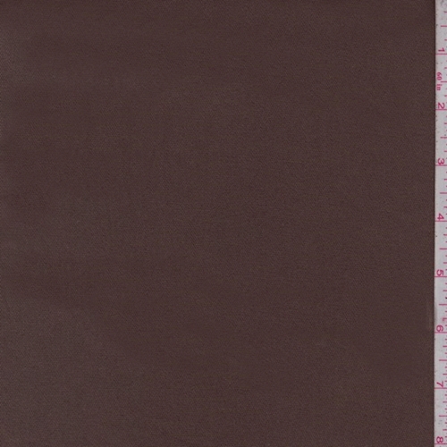 Chocolate Brown Cotton Twill