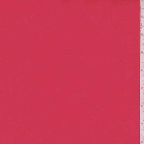 Cherry Red Cotton Twill