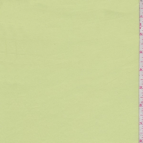 Pale Lime Cotton Twill