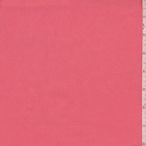 Coral Cotton Twill