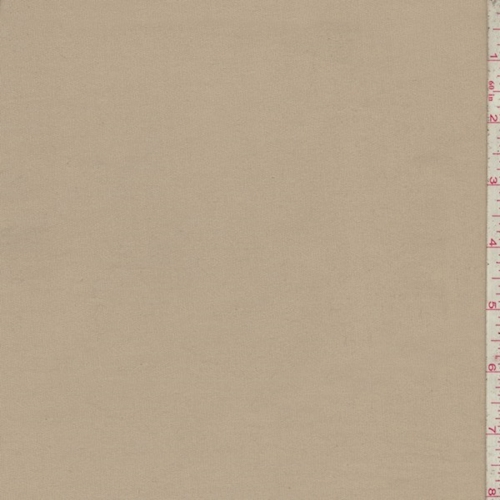 Beige Cotton Twill