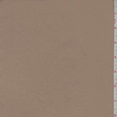 Dark Beige Cotton Twill