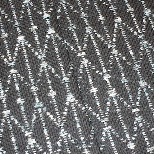 Gray/White/Multi Boucle Diamond Basket Jacquard Decor Fabric DFW59714