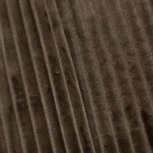 Muted Brown Wide Wale Pile Velvet Home Decorating Fabric DFW59732