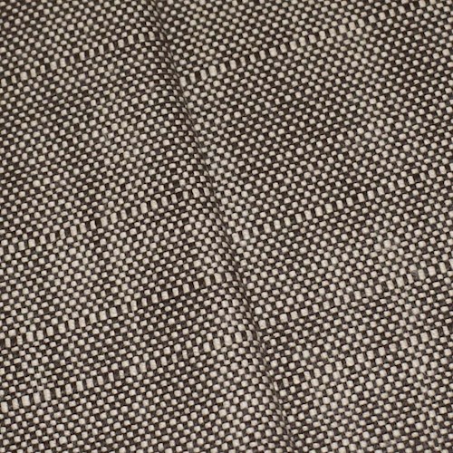 *5 3/4 YD PC -- Brown/Beige Indoor/Outdoor Perennials Slub Woven Decorating Fabric DFWX00113-XOD