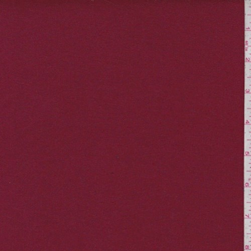 *1 3/8 YD PC--Cranberry Sweater Jersey Knit