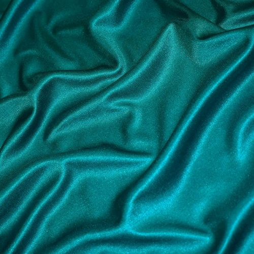 Jade Green Silk Blend Interlock Knit