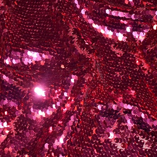 Party Pink Famous Designer Sequined Mesh APS0055