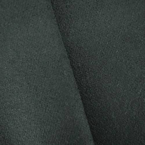 *1 YD PC--Basic Black Boiled Wool Blend Jacketing