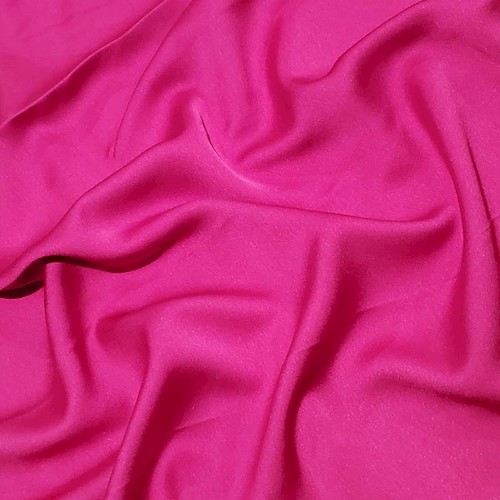 Fuchsia Pink Famous Designer Crepe Back Satin APS0074