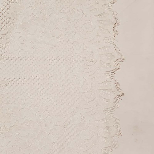 Simply White Famous Designer Floral Lace APS0090