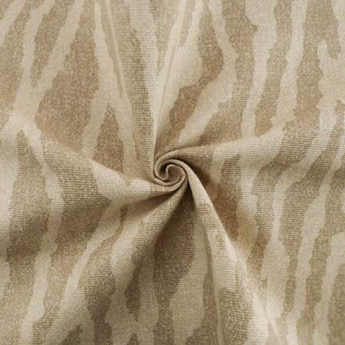 *6 YD PC--Designer Cotton Zebra Beige Print Home Decorating Fabric