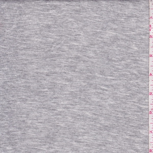 Heather Grey French Terry Knit
