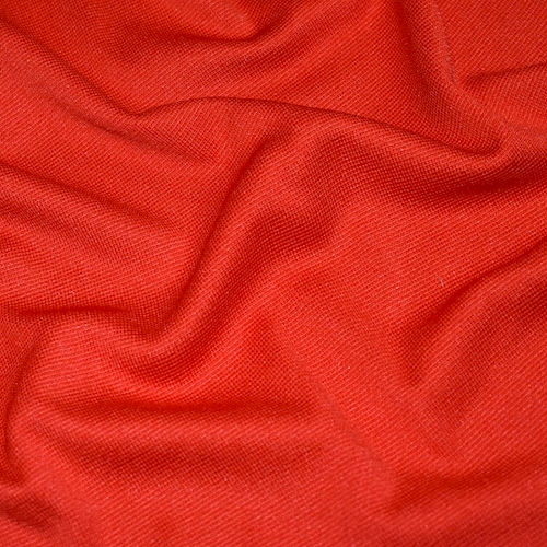 Lipstick Red Tubular Rib Knit