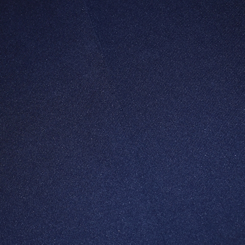 Deep Navy Blue Tubular Rib Knit