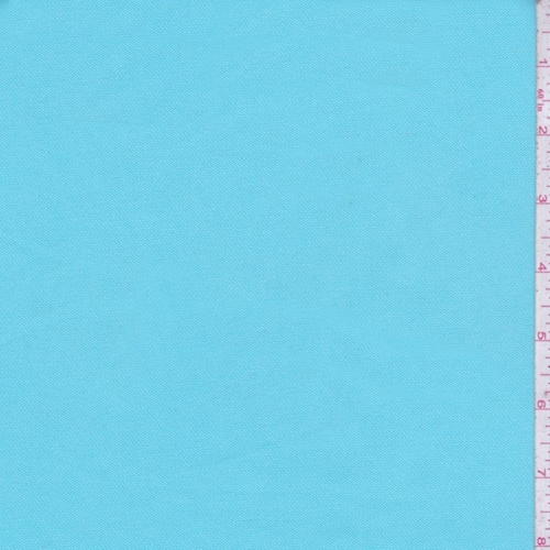 *4 YD PC--Bright Turquoise Woven Pique