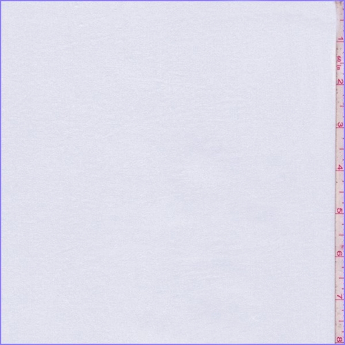 White Double Brushed Jersey Knit