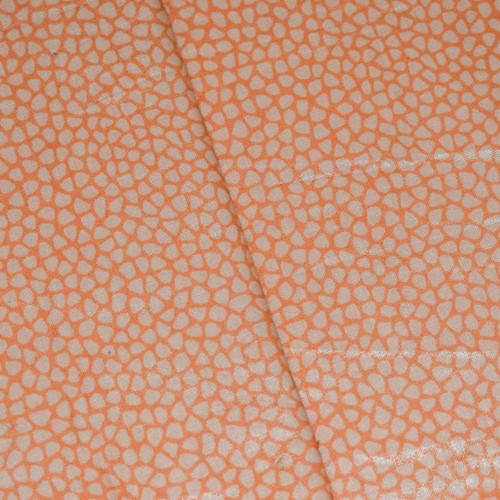 Soda/Orange Pebble Printed Woven Home Decorating Fabric DFW59943