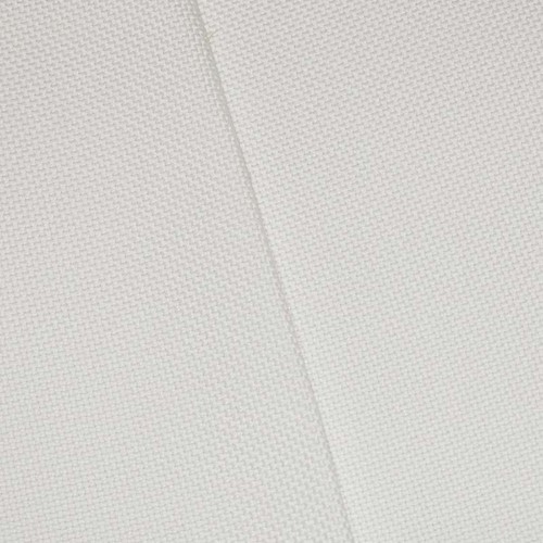 Pearl White Indoor/Outdoor Basketweave Decorating Fabric DFW59975