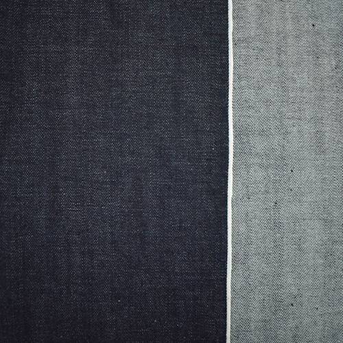 *2 3/8 YD PC--Navy Cotton Japanese Selvedge Denim
