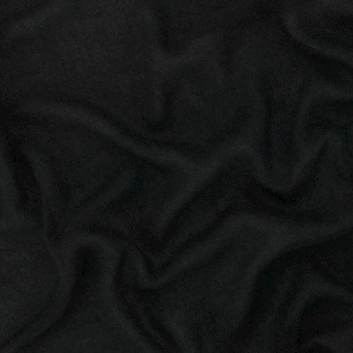*7/8 YD PC--Black Rayon Crepe Georgette
